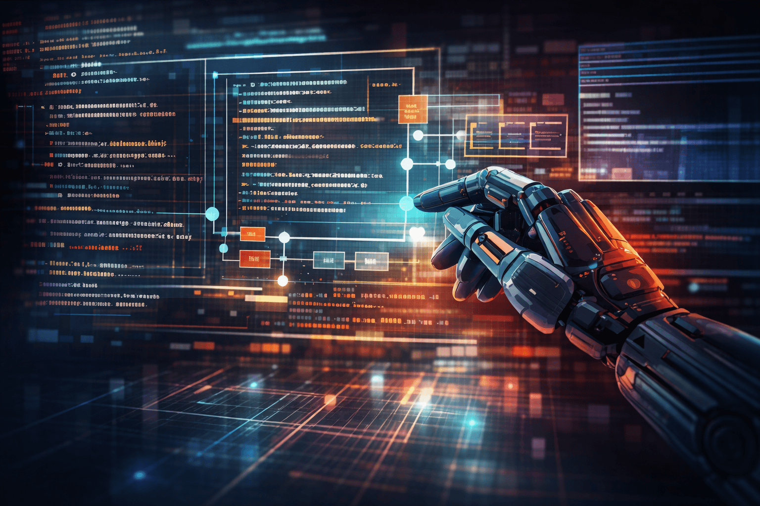 Ilustrační obrázek k článku o vibecodingu a systémovém vývoji